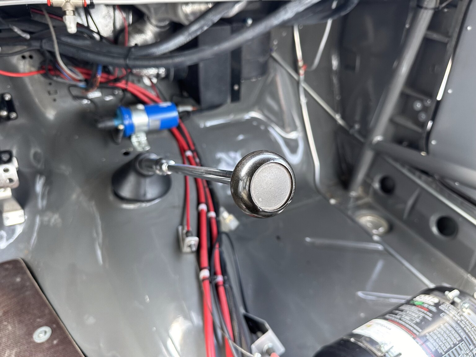 Interiörbild 1969 Volvo 142 race car