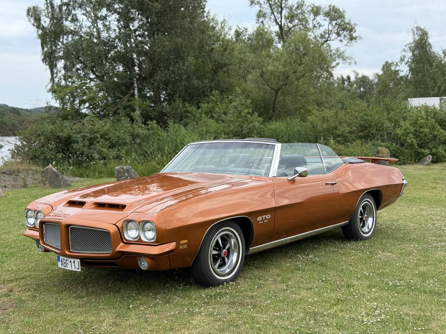 Interior image of 1971 Pontiac GTO 455 HO Convertible 