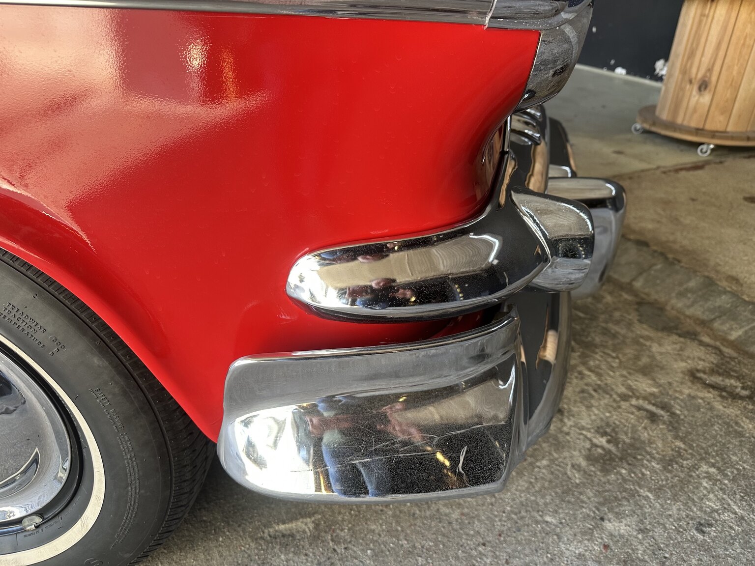 Exteriörbild på 1955 Dodge Custom Royal Sedan HEMI