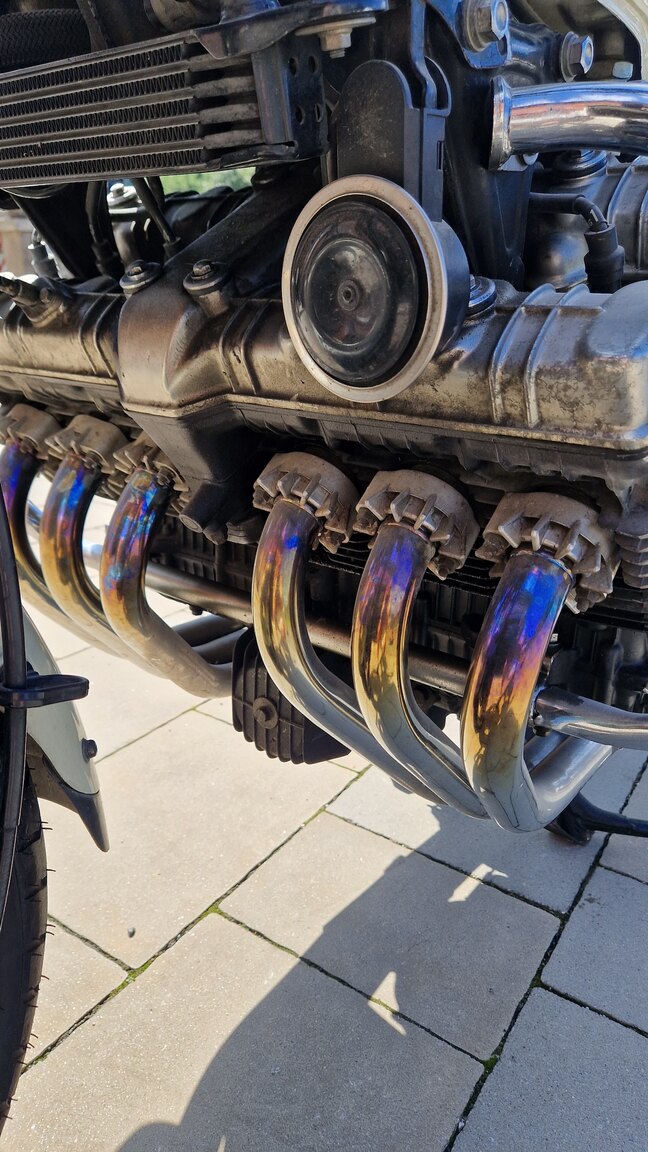 Image of 1982 Honda CBX1000 mechanics