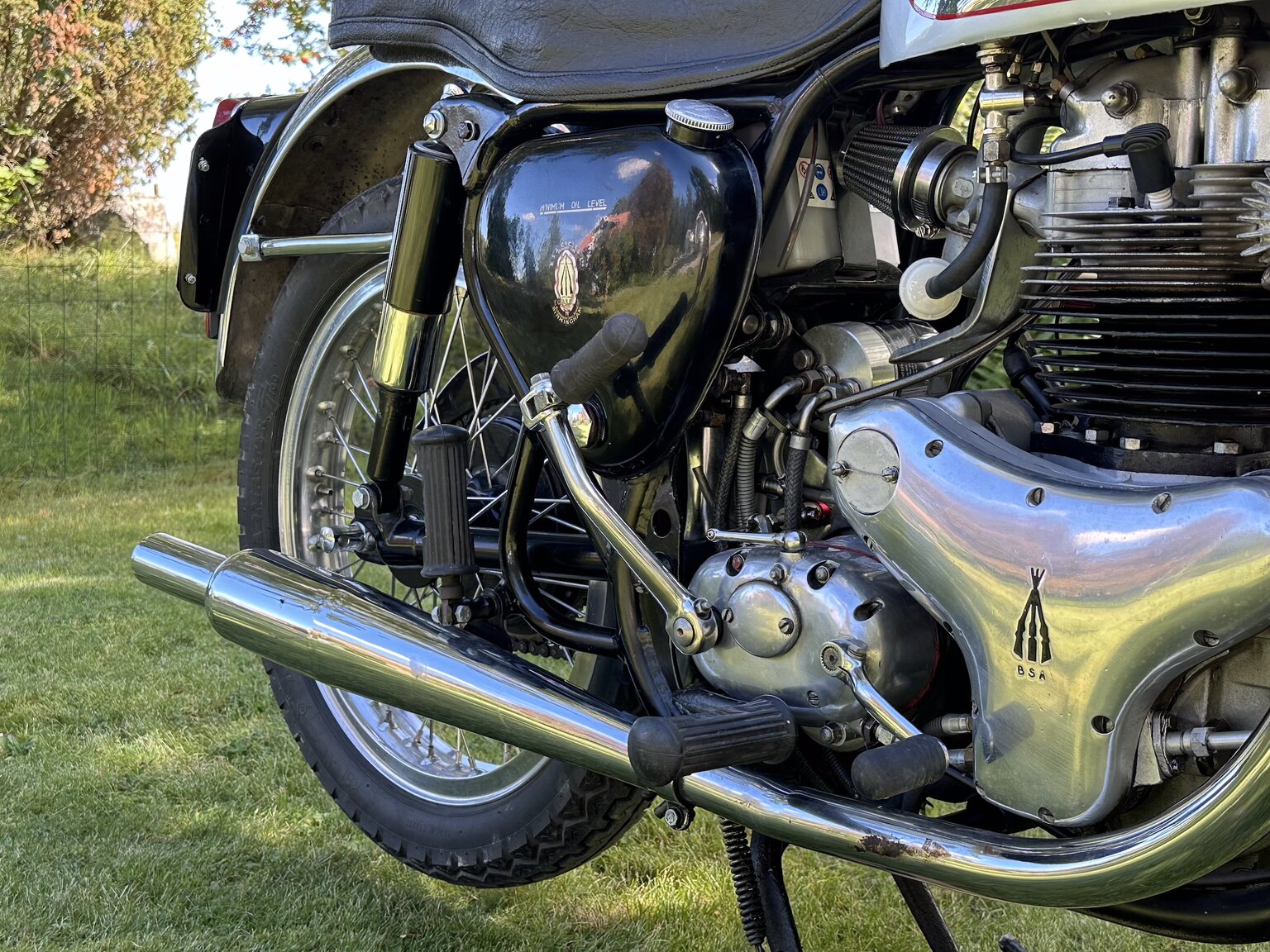 1954  BSA A10 Deluxe, Mekanik