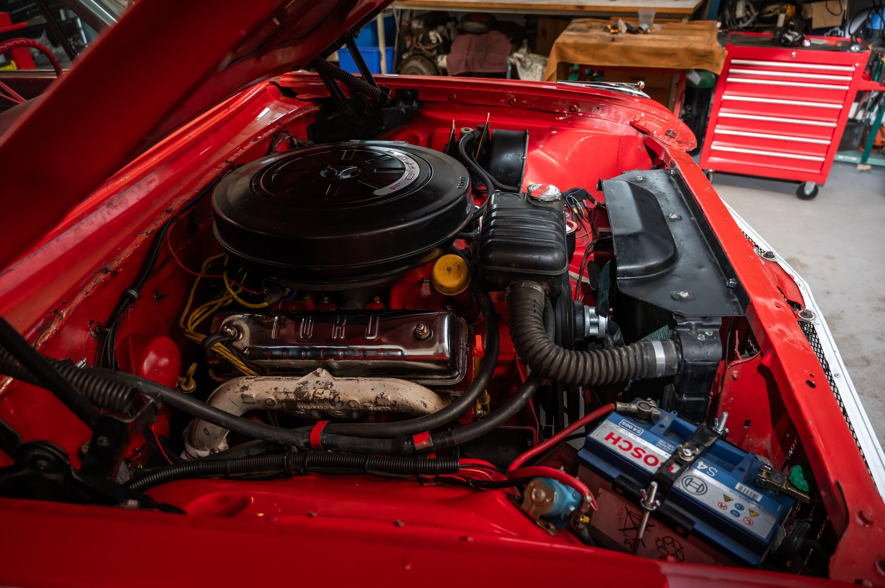 Image of 1962 Ford Galaxie 500 Sunliner mechanics
