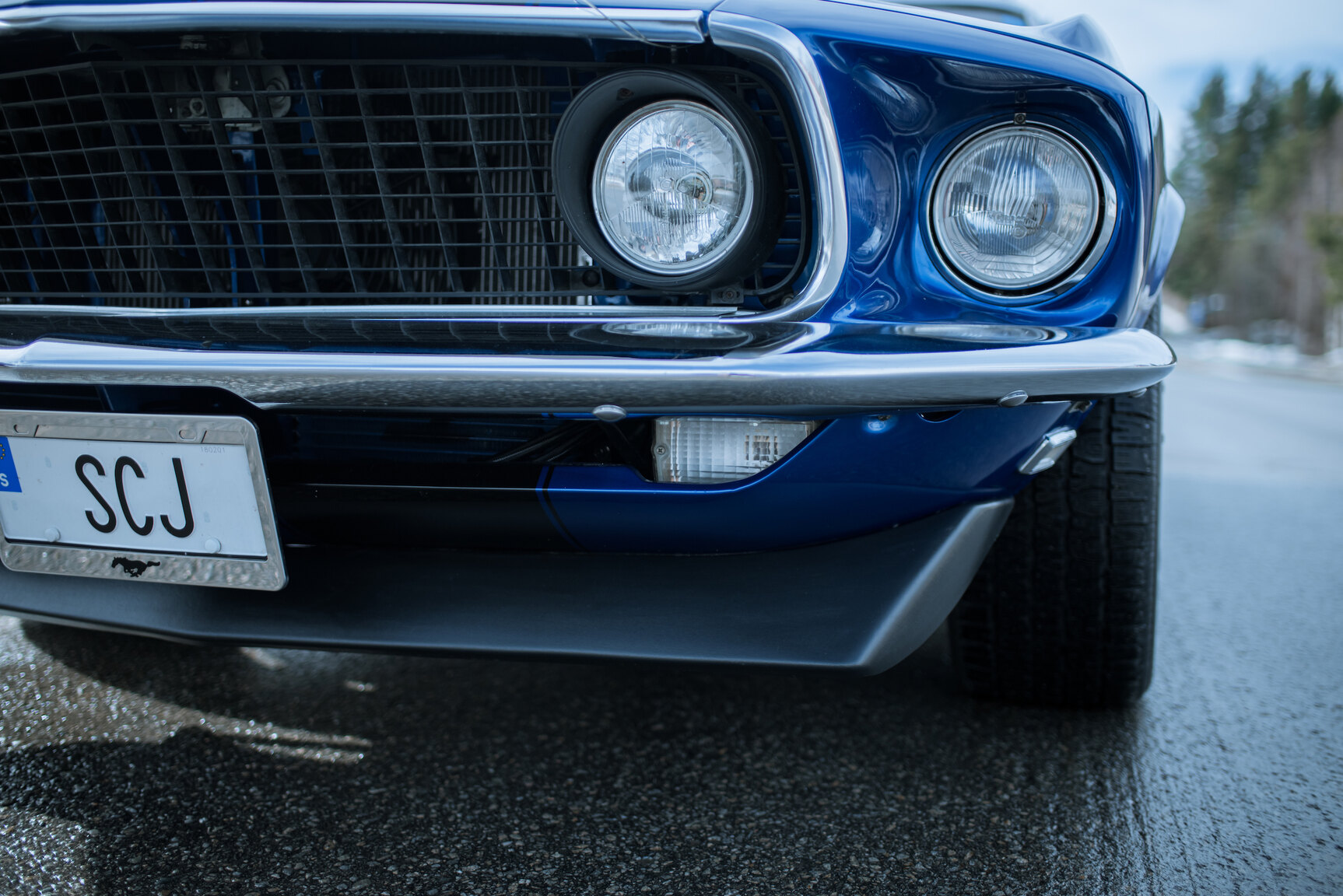 Aussenfoto 1969 Ford Mustang Mach 1
