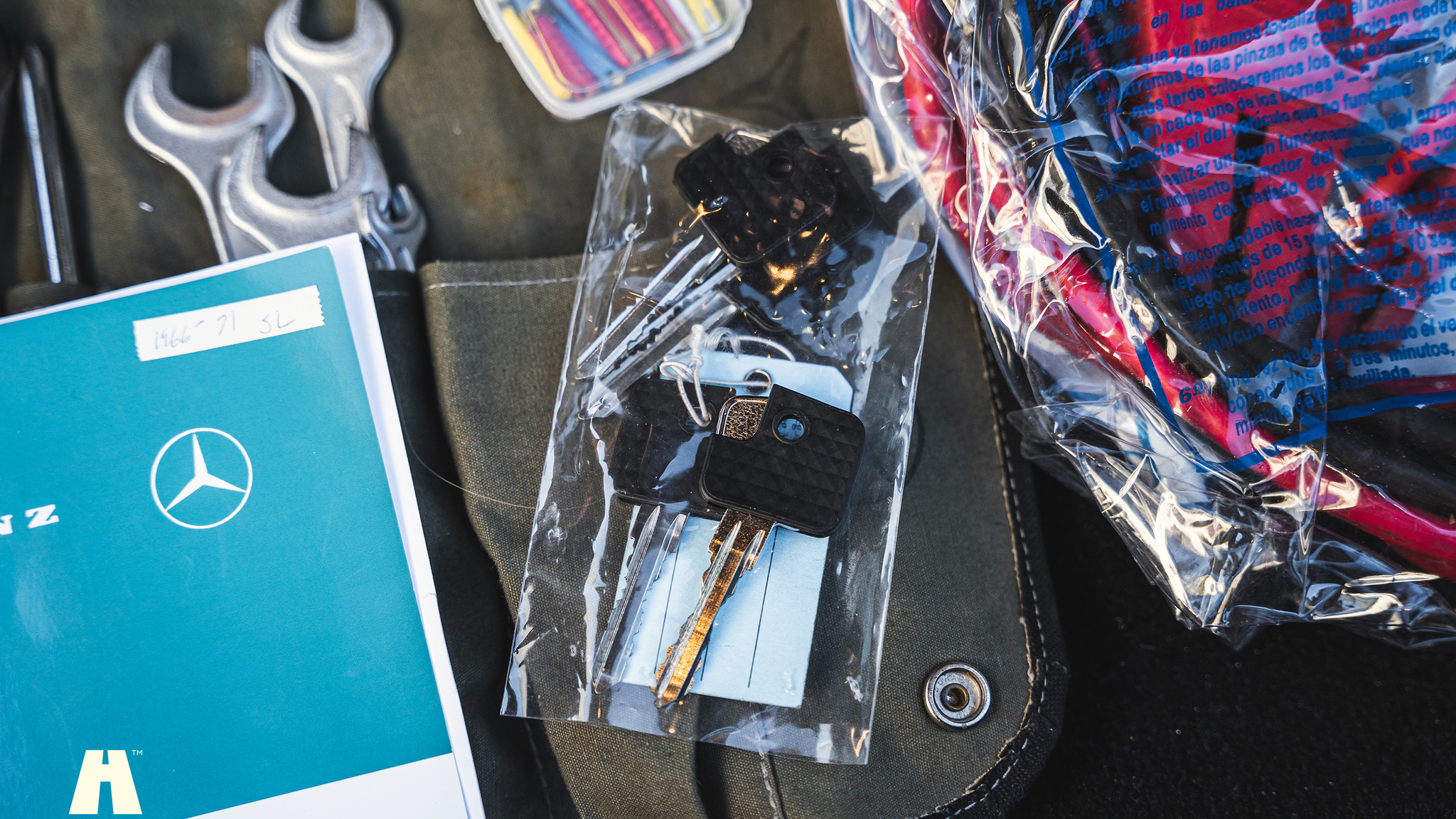 Interiörbild 1970 Mercedes 280 SL Pagoda (79)