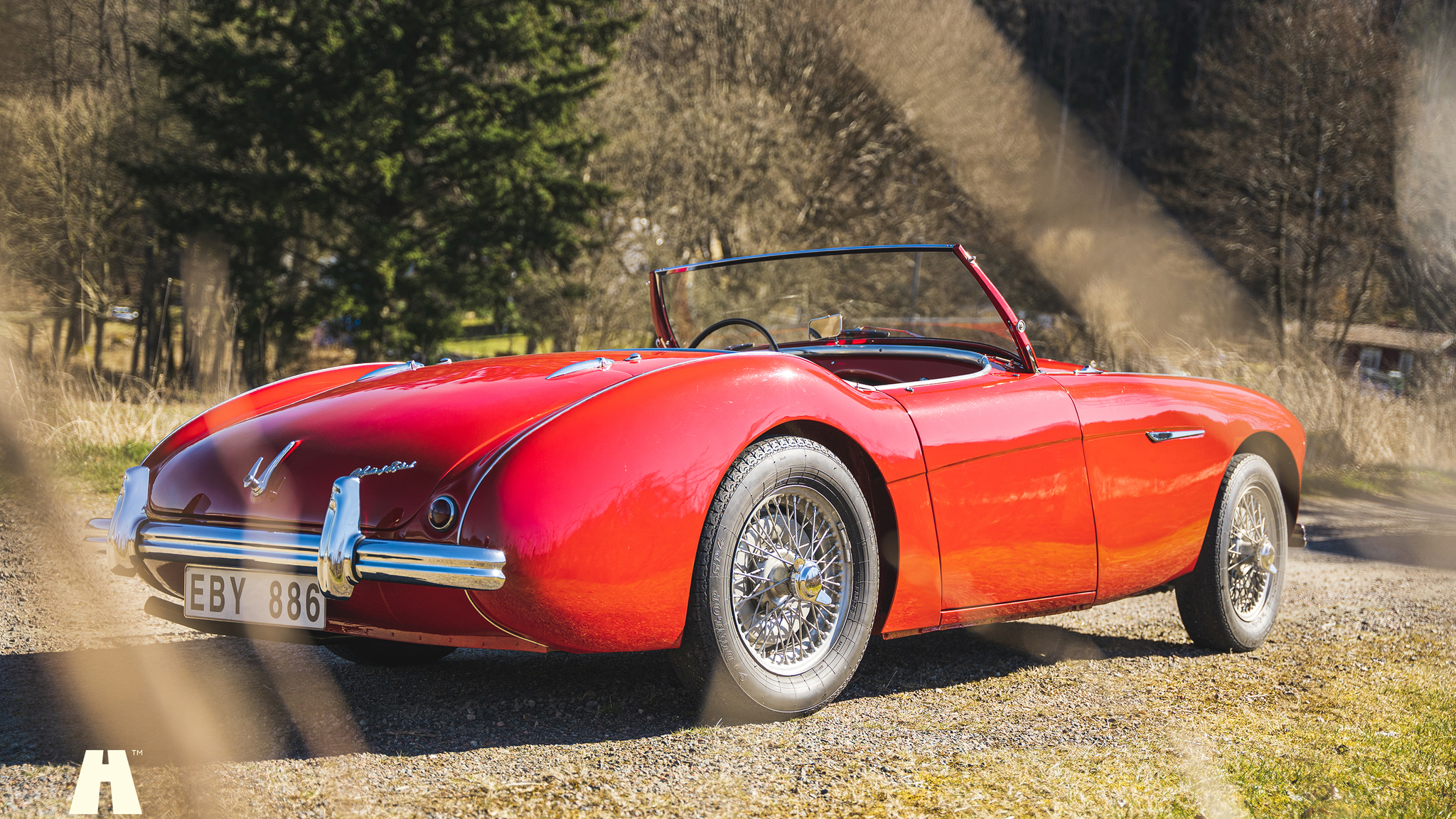 Exteriörbild på 1954 Austin Healey 100 BN1 (8)