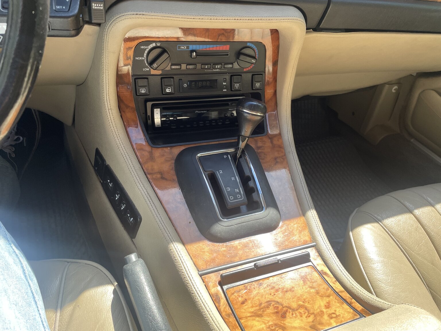 Interiörbild 1988 Jaguar XJ6 Sovereign
