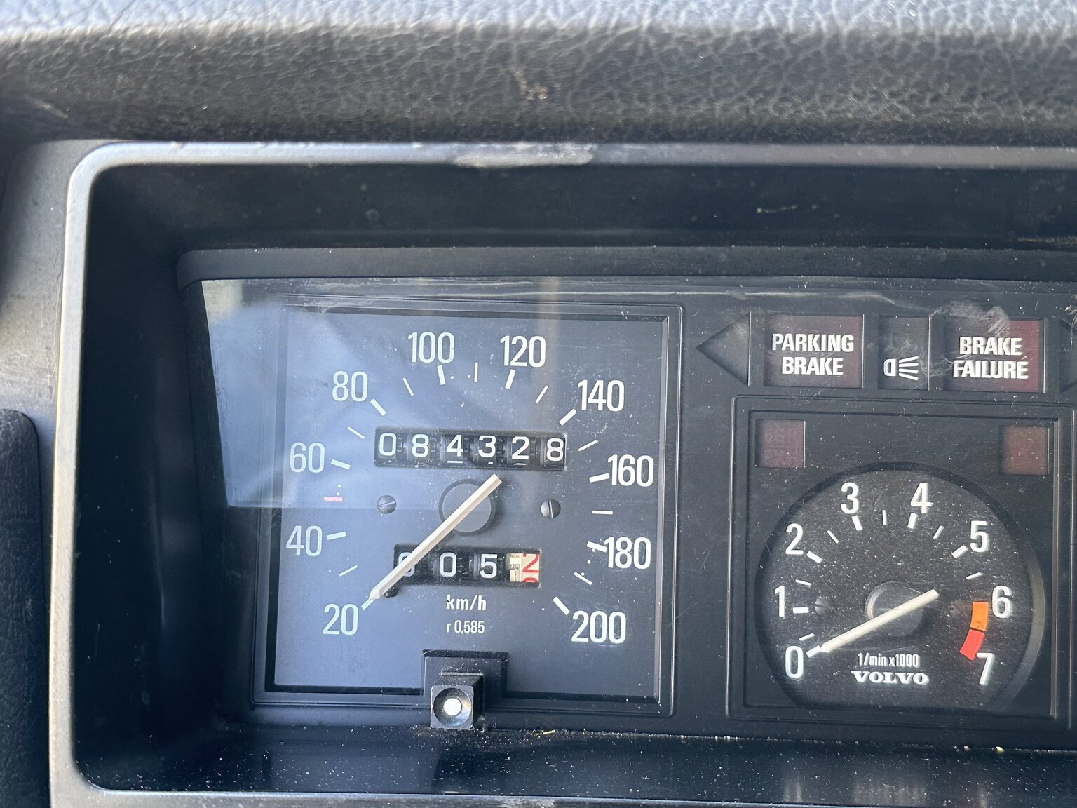 Interiörbild 1973 Volvo 142