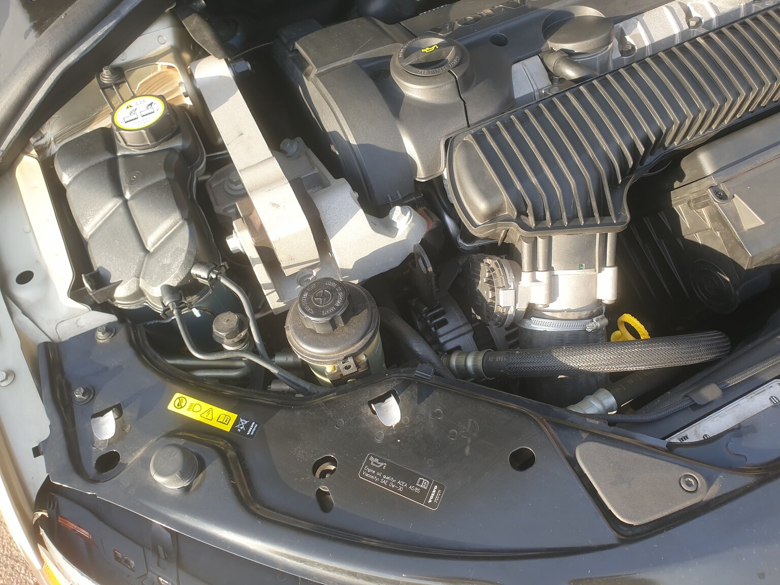 2008 Volvo S80 2.5T, Mekanik