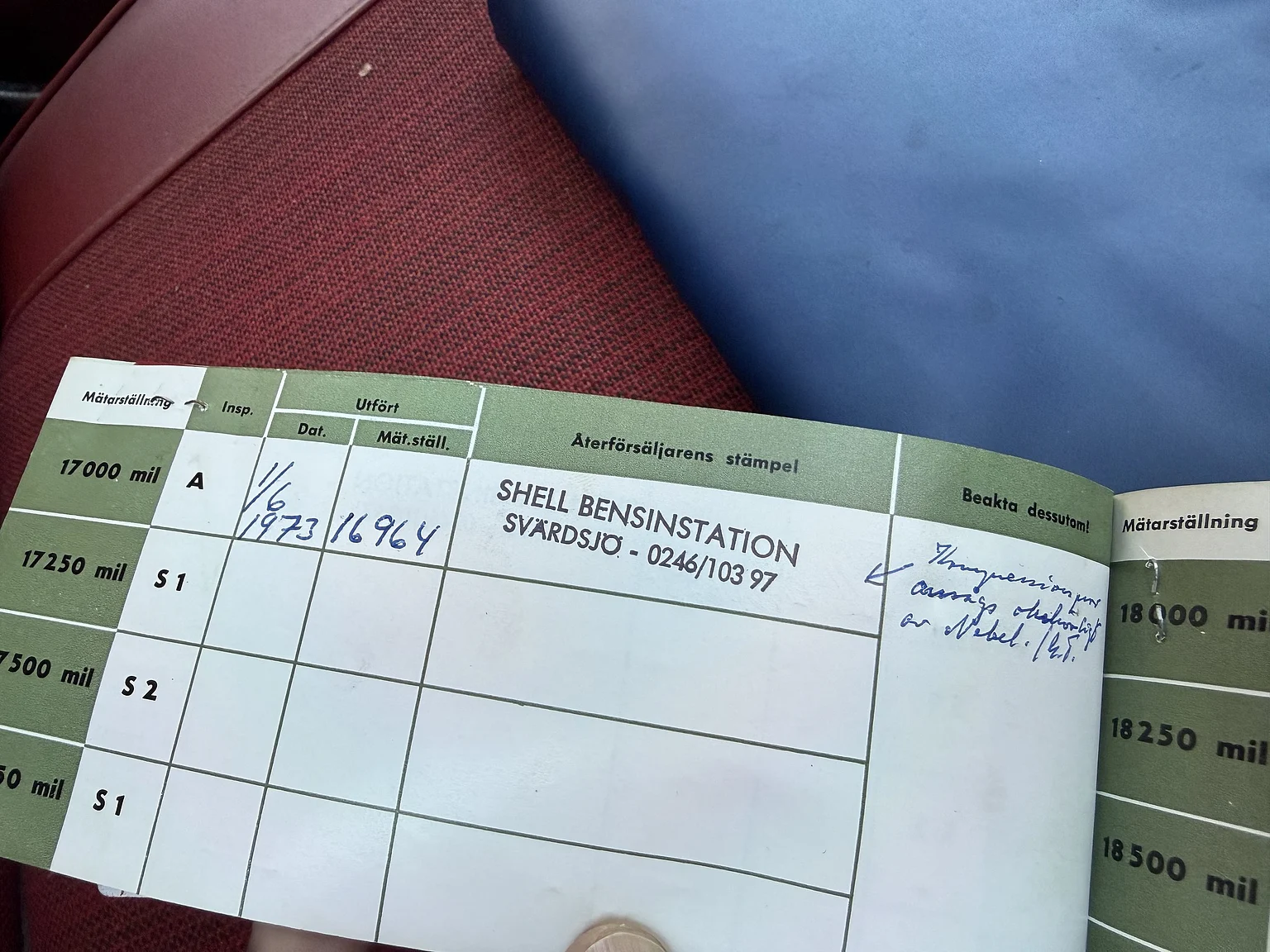 Documentation for 1964 Volvo Amazon (20)