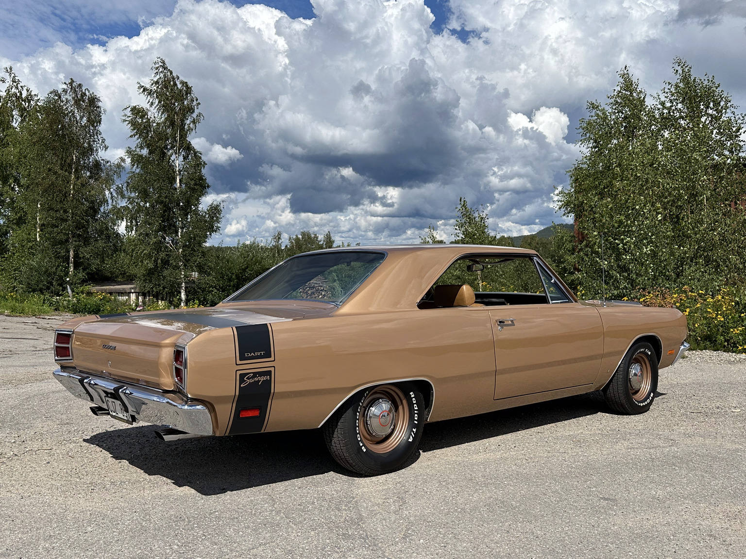 Exteriörbild på 1969 Dodge Dart Swinger 340 (73)