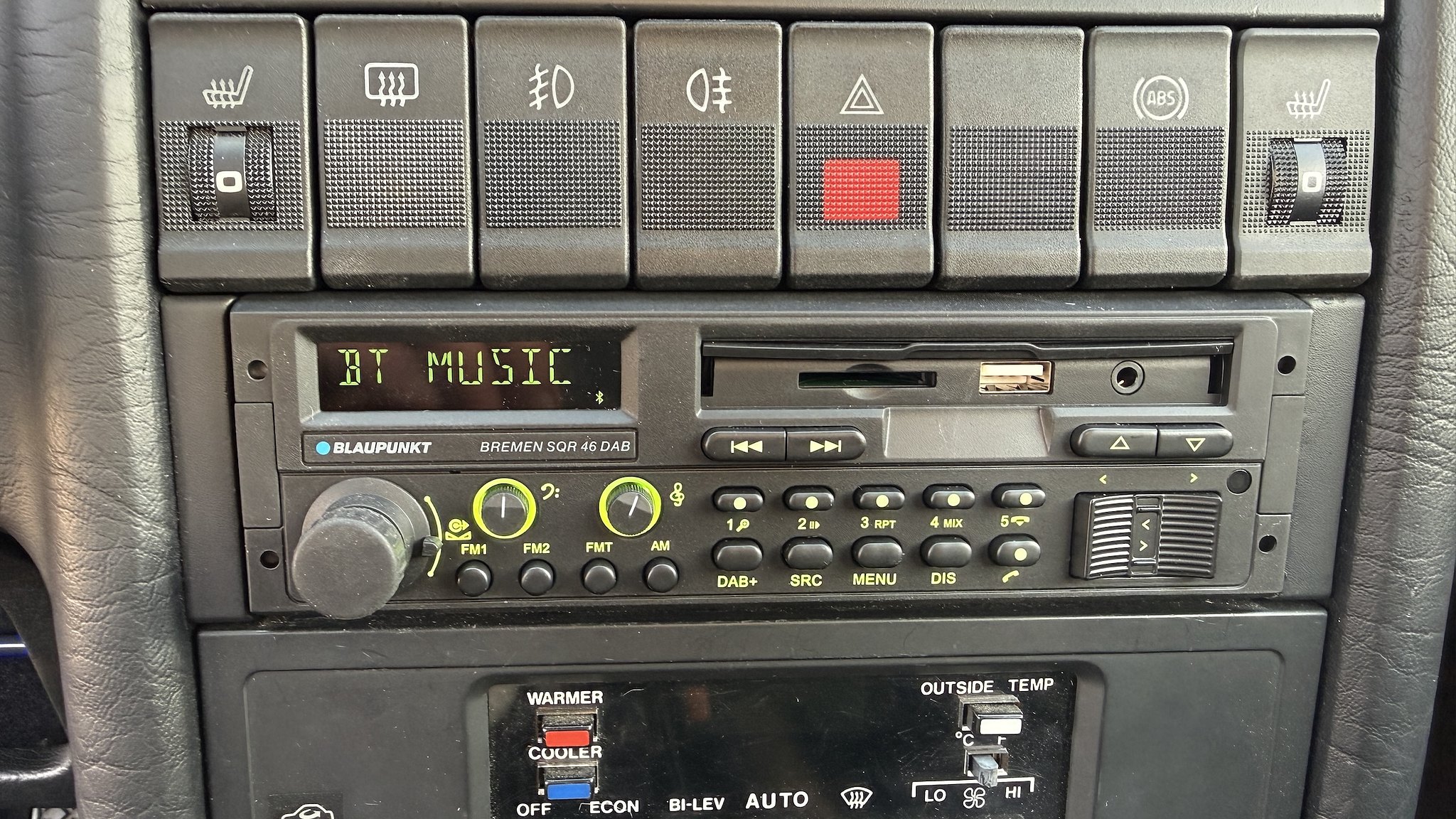 Innenraumfoto von 1992 Audi quattro S2 Abt C5