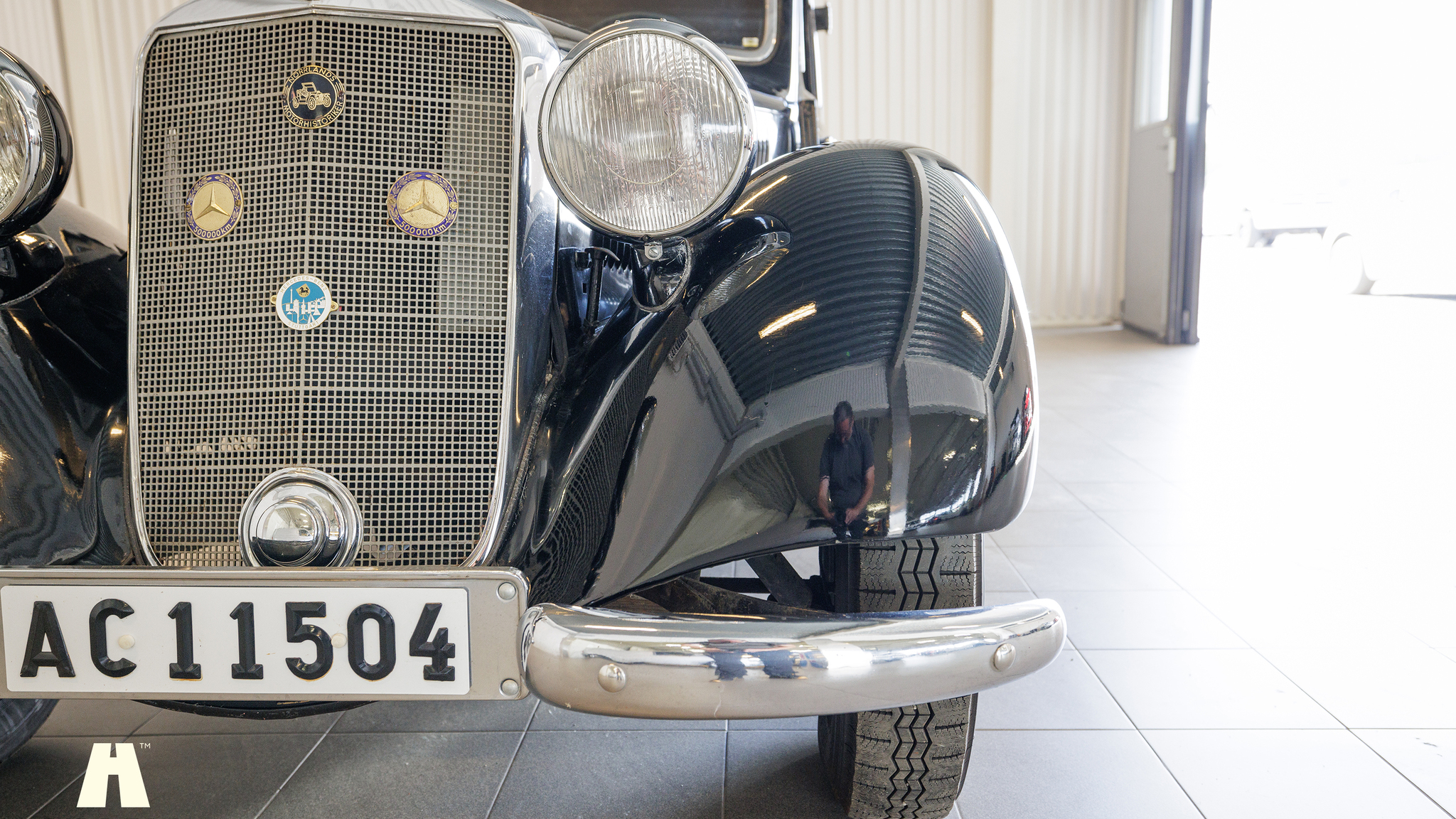 Exteriörbild på 1950 Mercedes Benz 170 va (69)