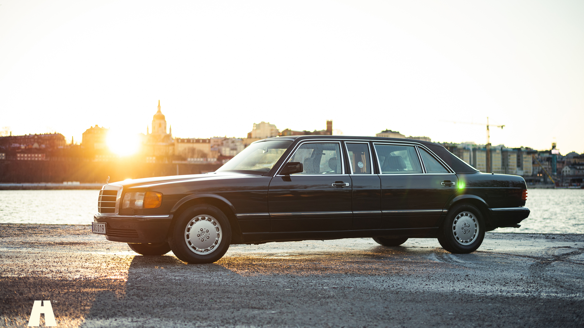 Exteriörbild på 1991 Mercedes 1000 SEL TRASCO