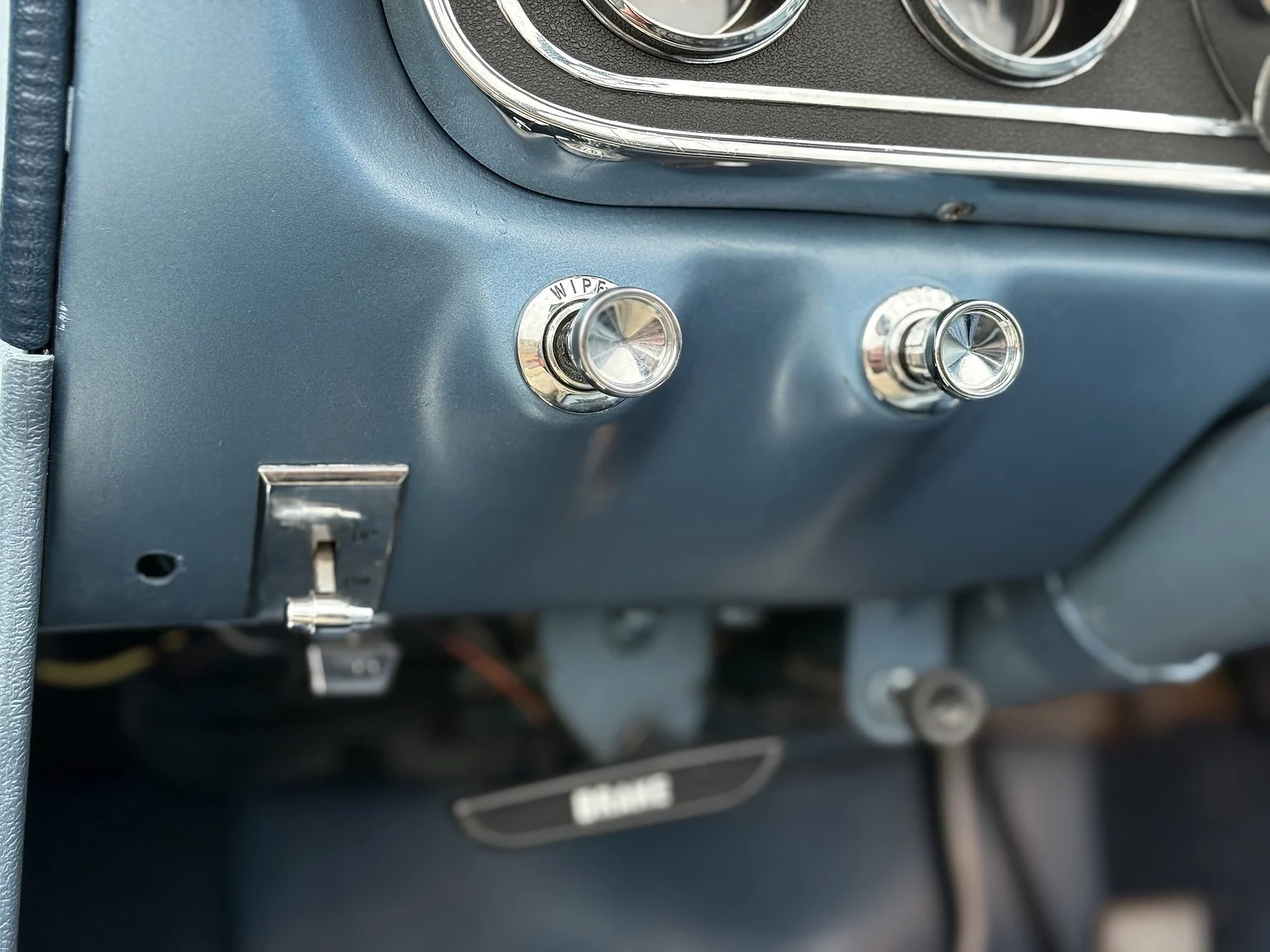 Interiörbild 1966 Ford Mustang Convertible 289 V8 (9)