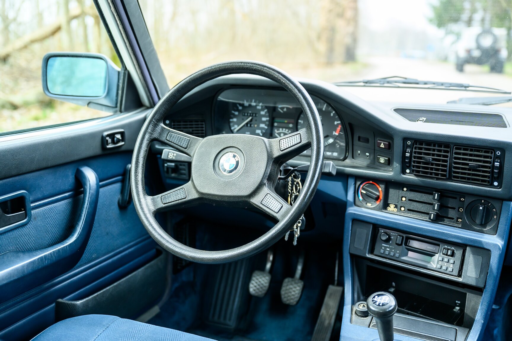 Interiörbild 1986 BMW 520i