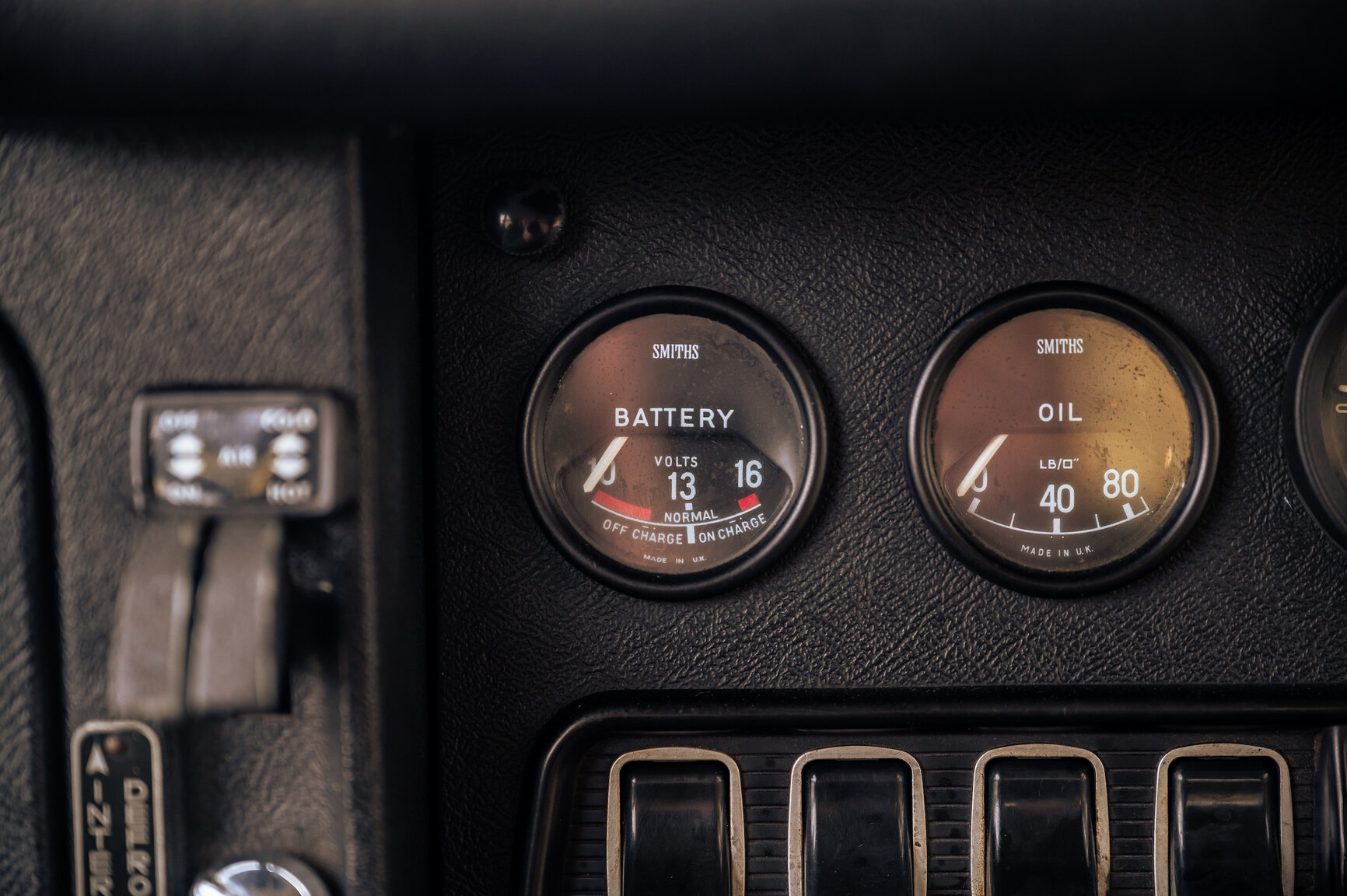 Innenraumfoto von 1973 Jaguar E-Type V12