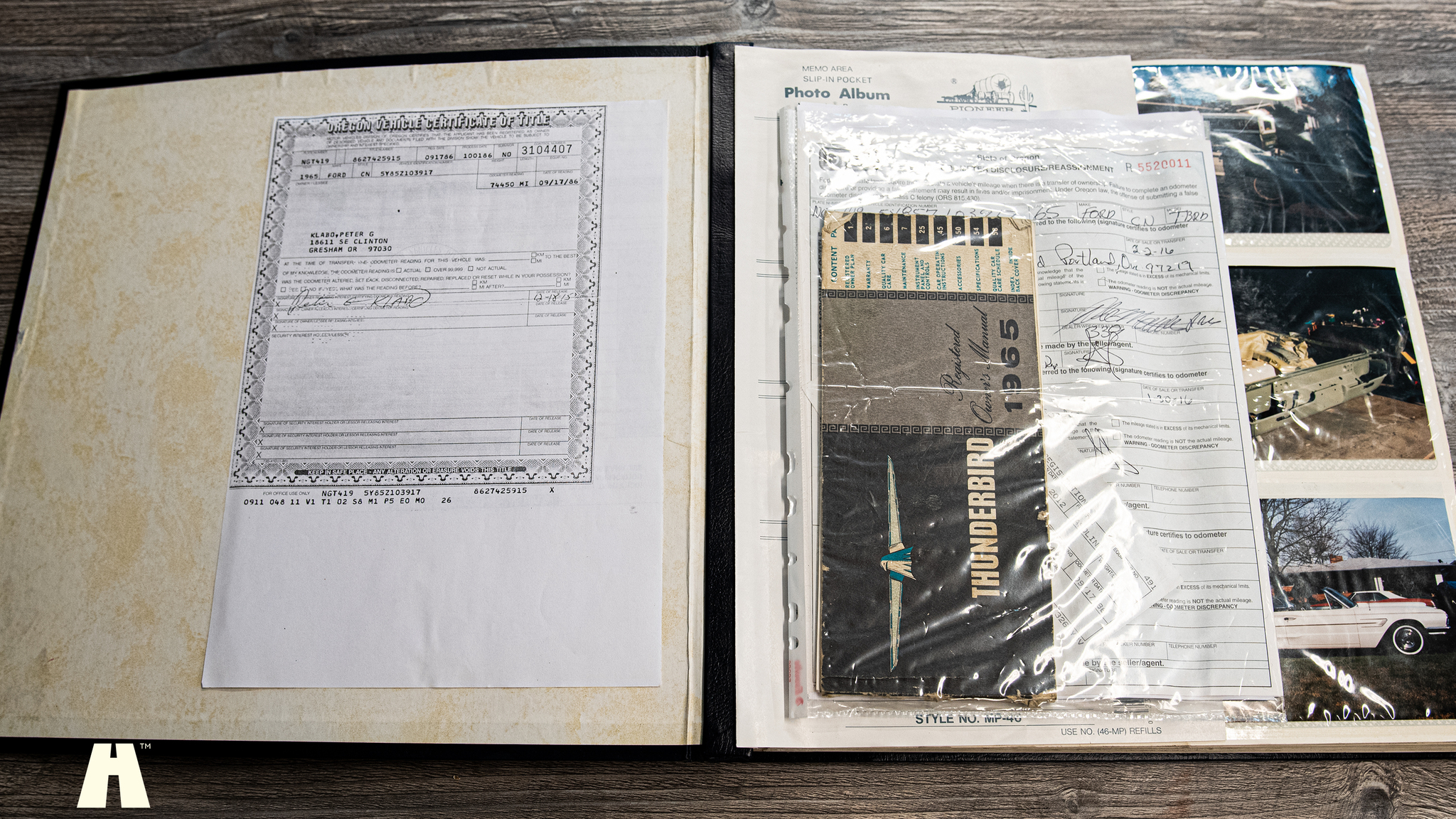 Dokumentation, 1965 Ford Thunderbird (4)