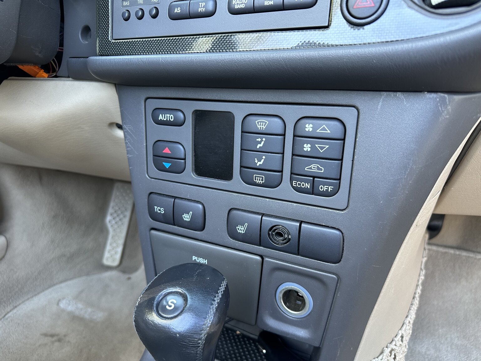 Interiörbild 2003 SAAB 9-3 Aero Turbo Cabriolet