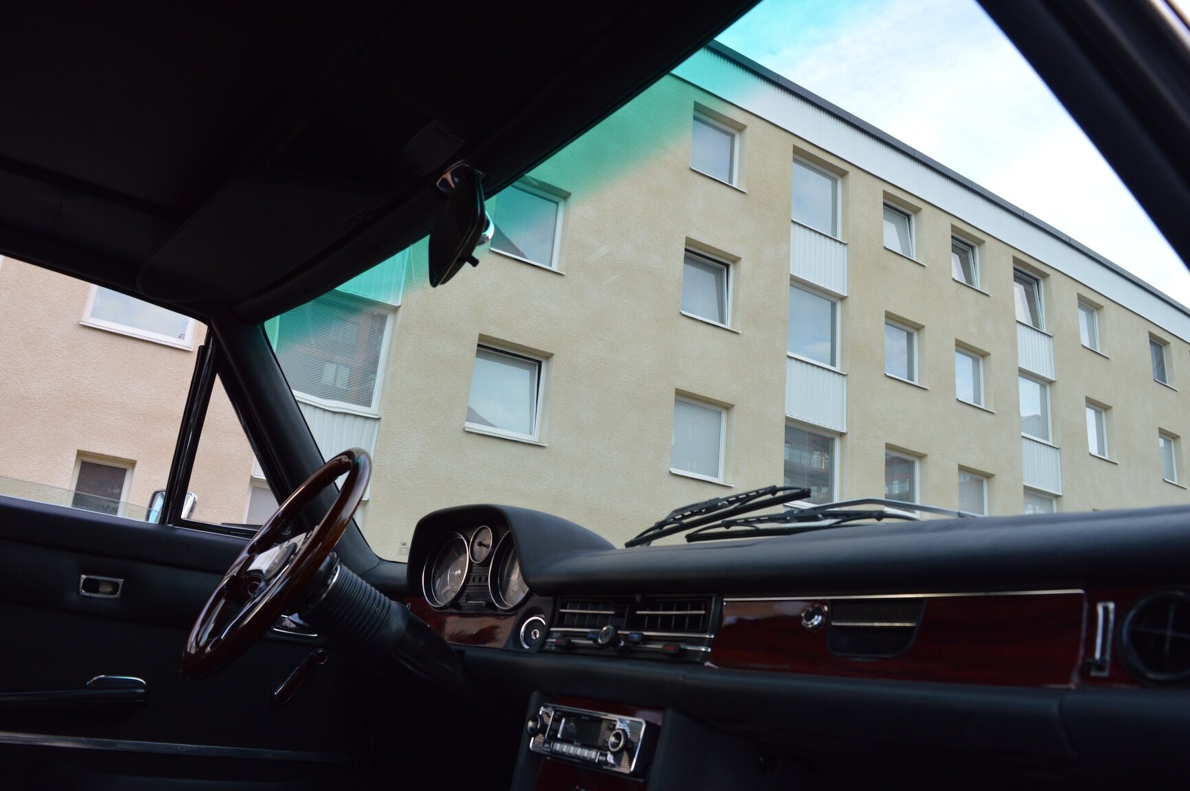 Interiörbild 1969 Mercedes-Benz 250 C "Lorinser"
