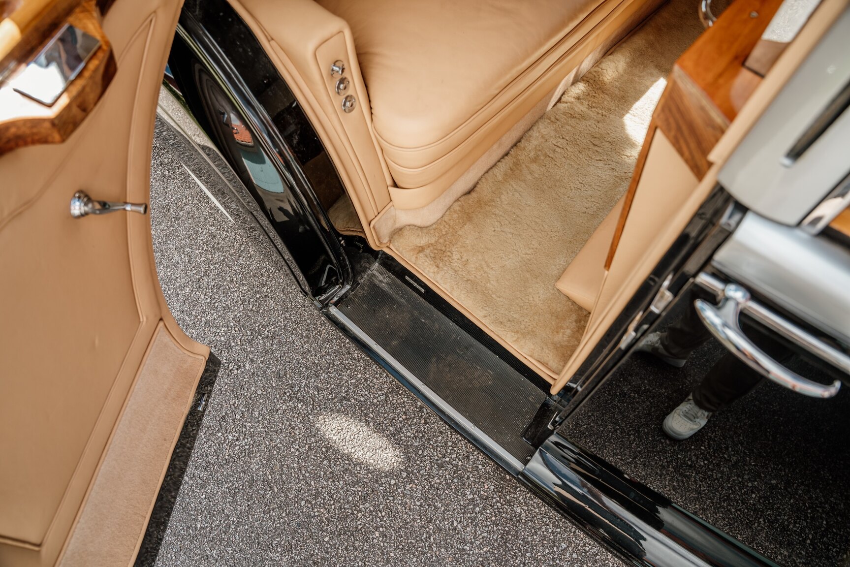 Innenraumfoto von 1949 Rolls Royce Silver Wraith