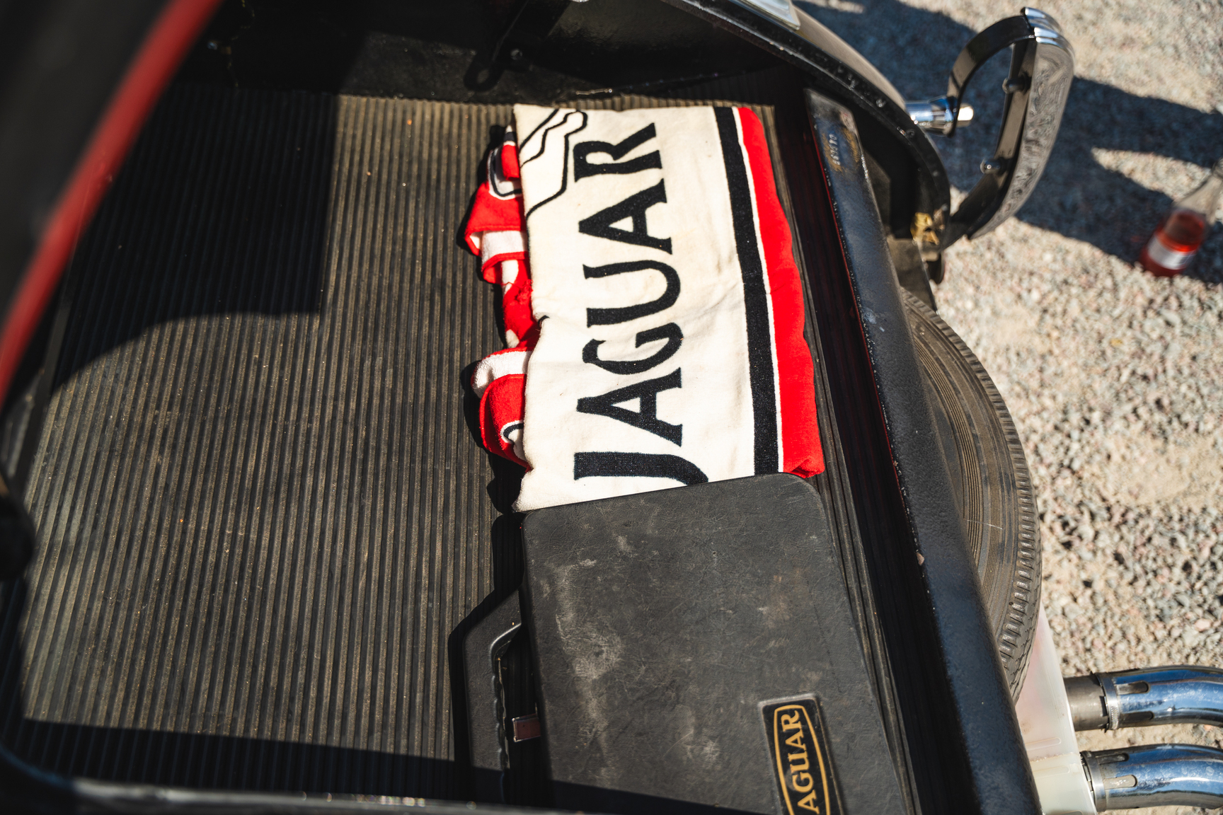 Interiörbild 1951 Jaguar XK 120