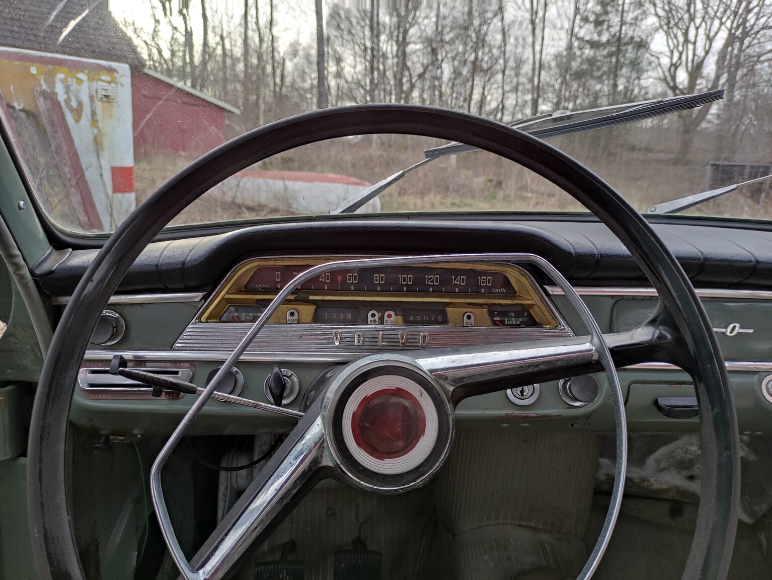 Innenraumfoto von 1960 Volvo P210 Duett