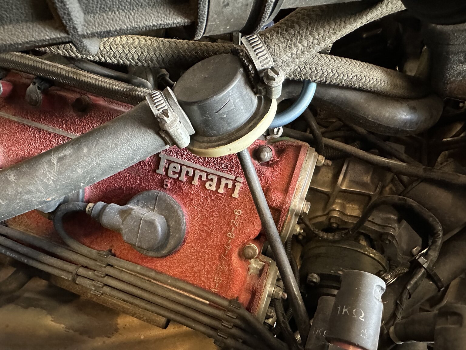 Image of 1990 Ferrari 348 (14) mechanics