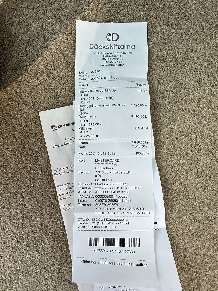 Dokumentation för 2000 Volvo V70 XC 2.4 T AWD 