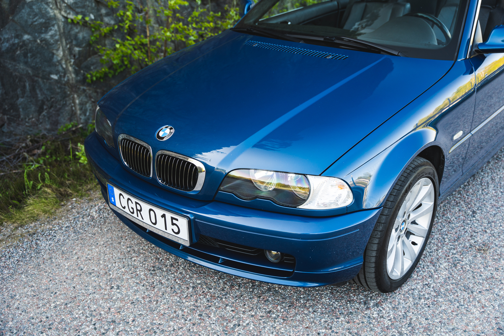 Exteriörbild på 2001 BMW E46 325 Cabriolet