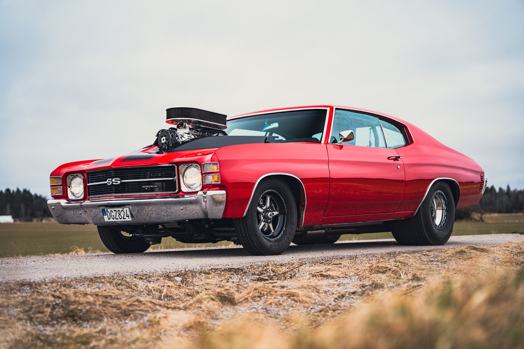 Exteriörbild på 1971 Chevrolet Chevelle SS