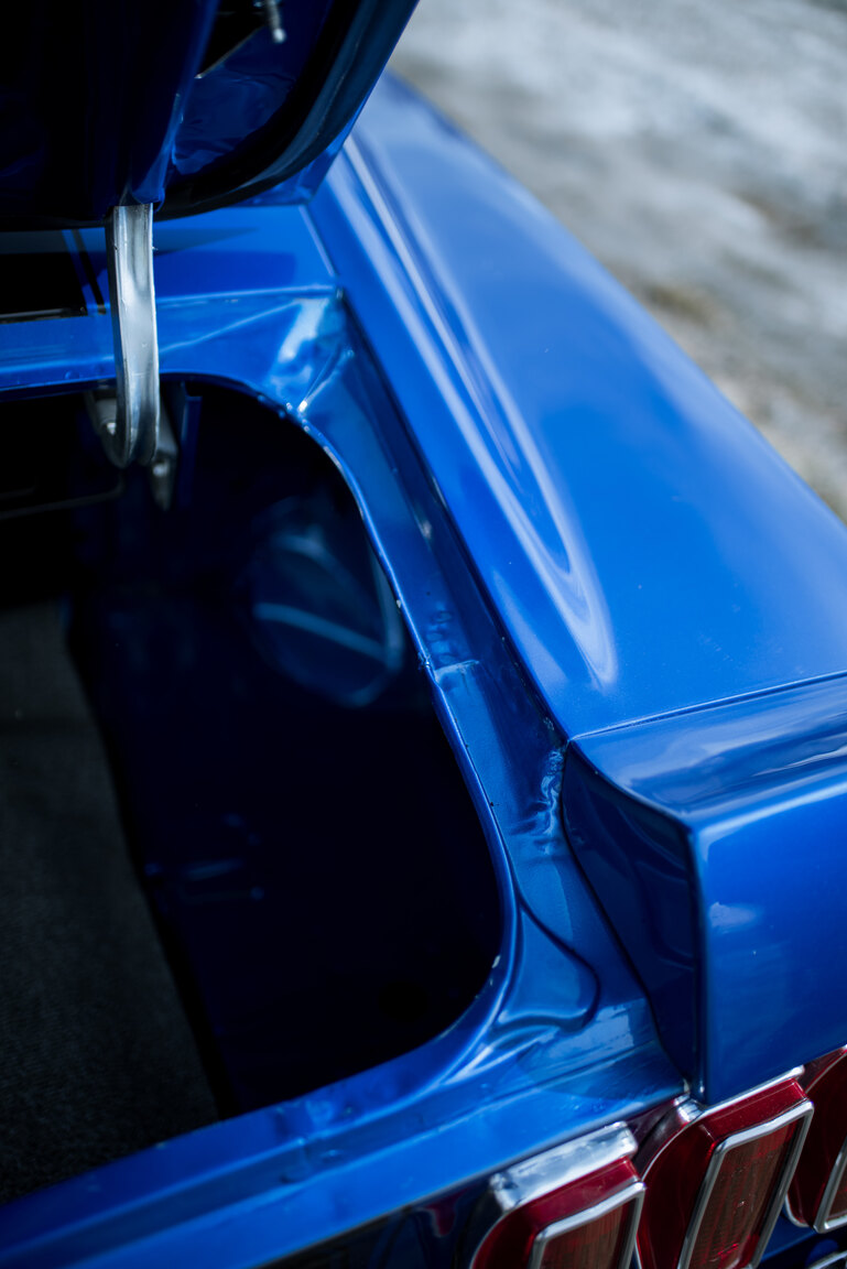 Interiörbild 1969 Ford Mustang Mach 1