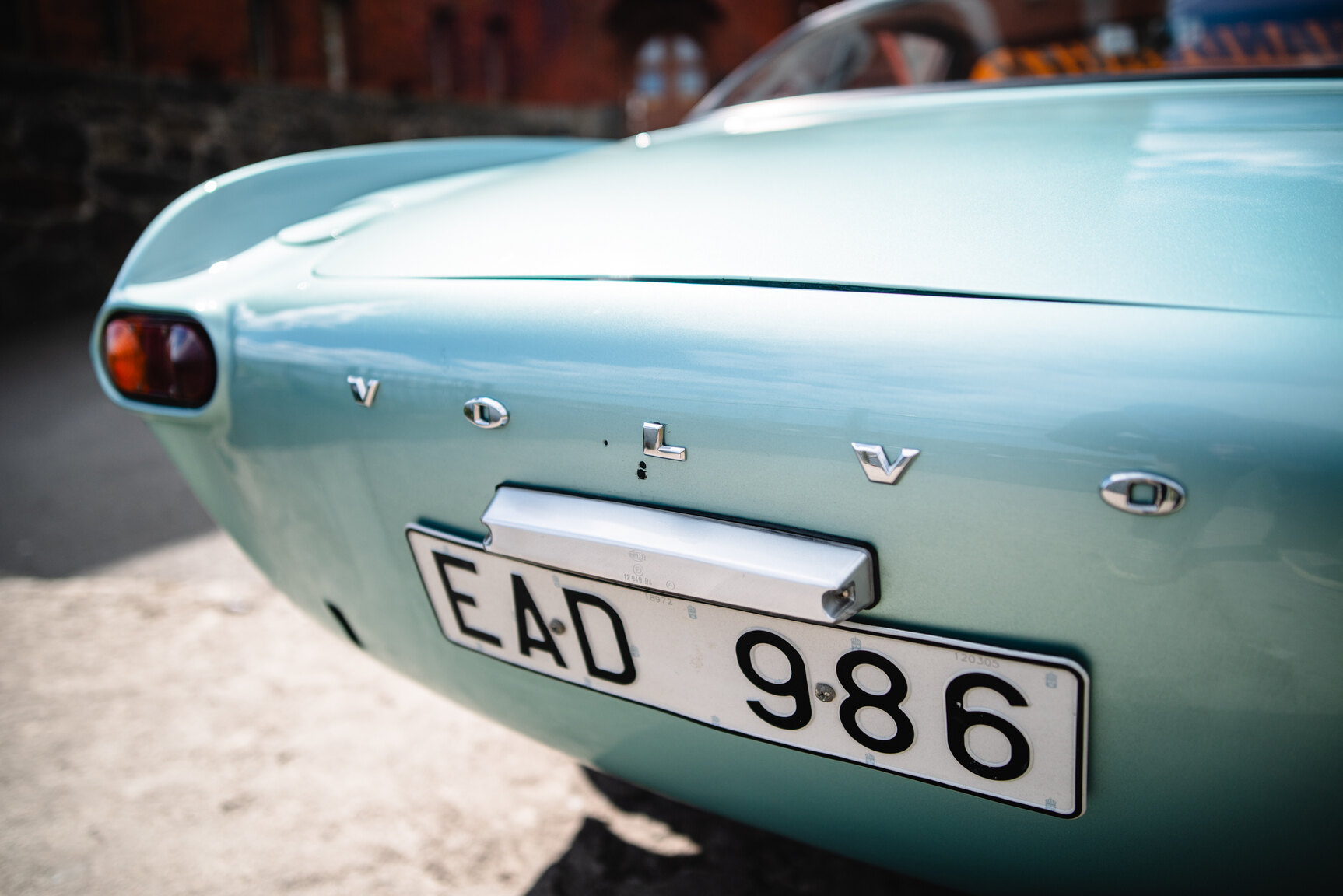 Exteriörbild på 1966 Volvo P1800 V8 Custom