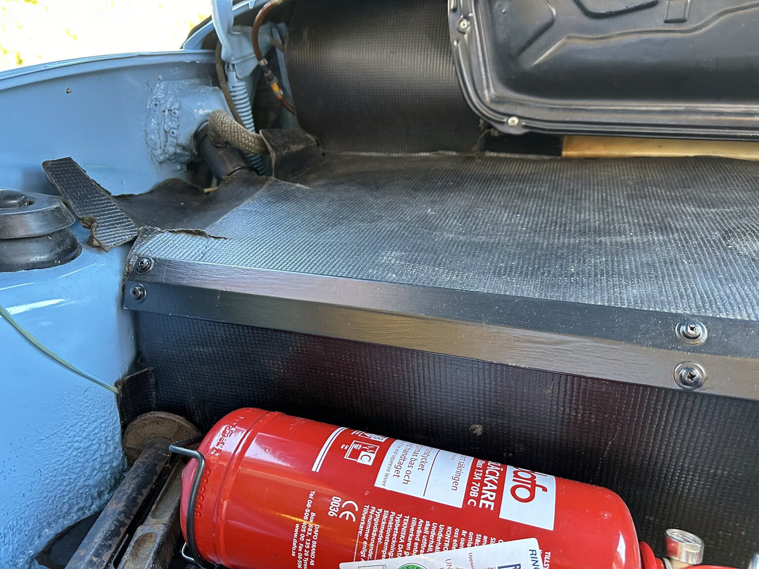 Interiörbild 1979 Volkswagen Beetle 1303 Käfer