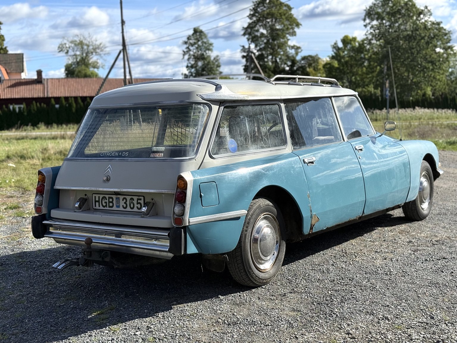 Exteriörbild på 1974 Citroën ID 20 Break 2.0