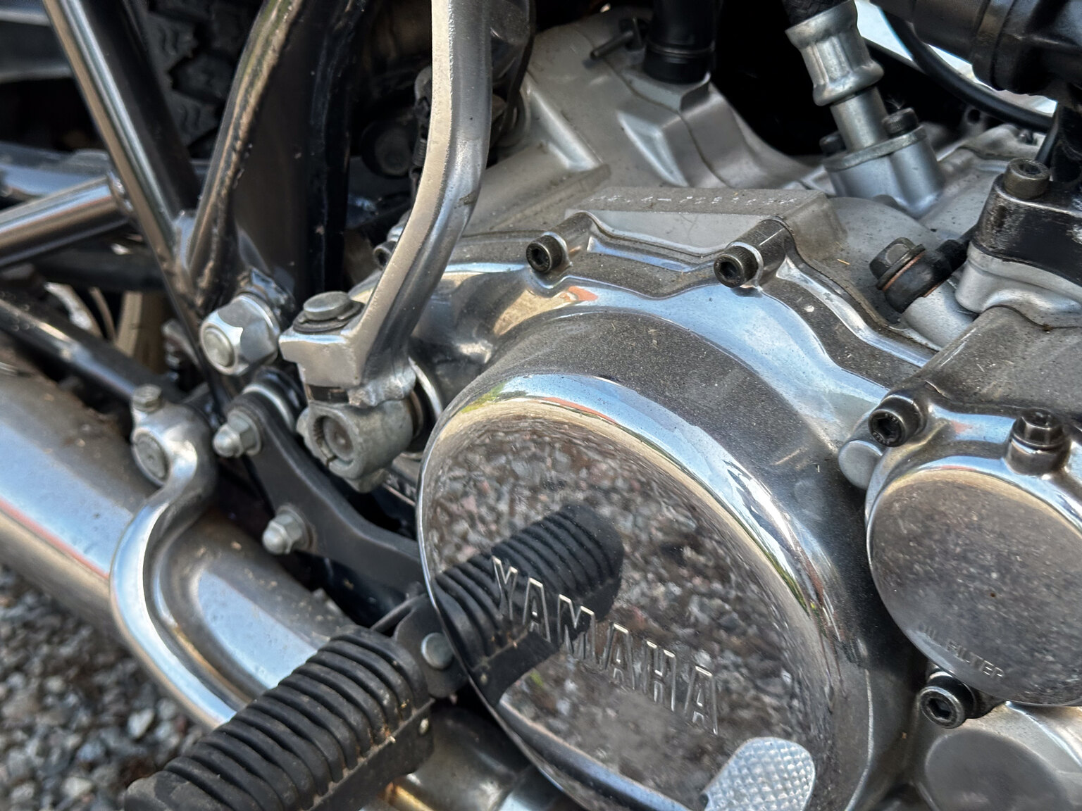 Image of 1979 Yamaha SR500 mechanics