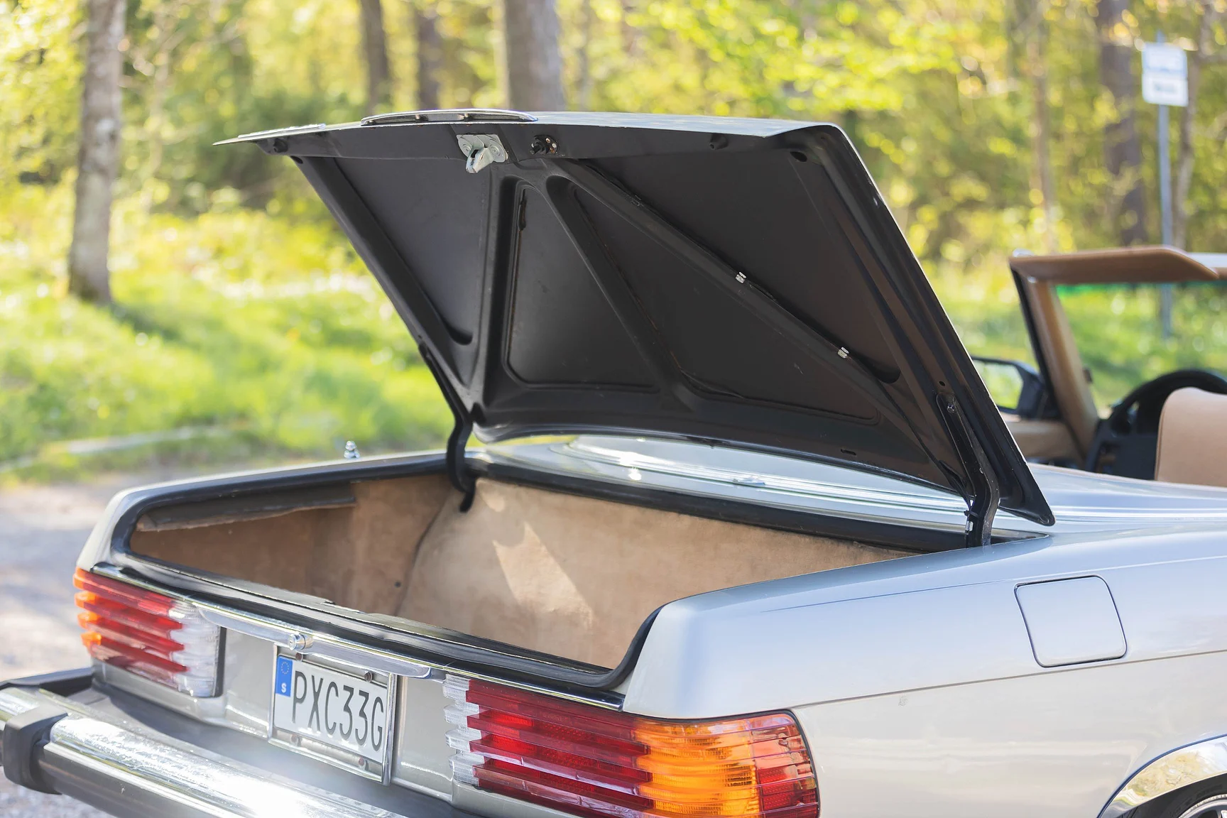 Innenraumfoto von 1980 Mercedes-Benz 450 SL  (36)