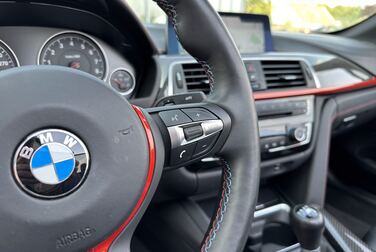 Interior image of 2018 BMW M4 Competition Convertible F83 Manual