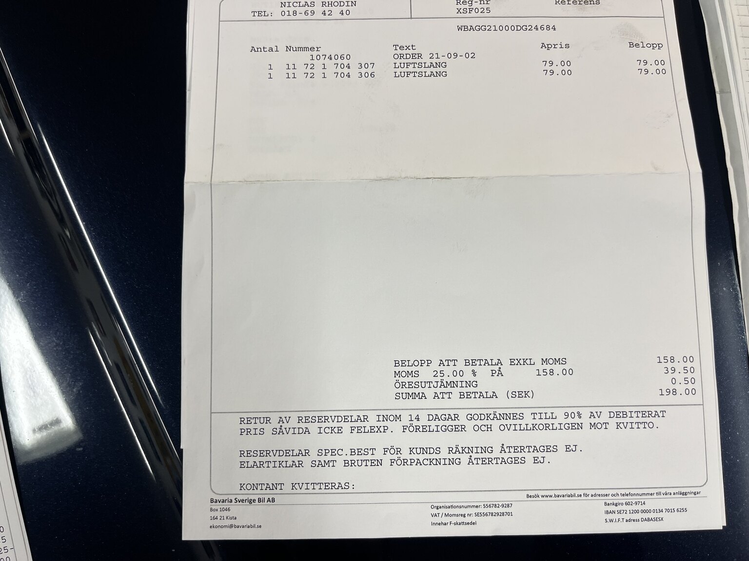 Dokumentation för 1996 BMW 750IA (11)