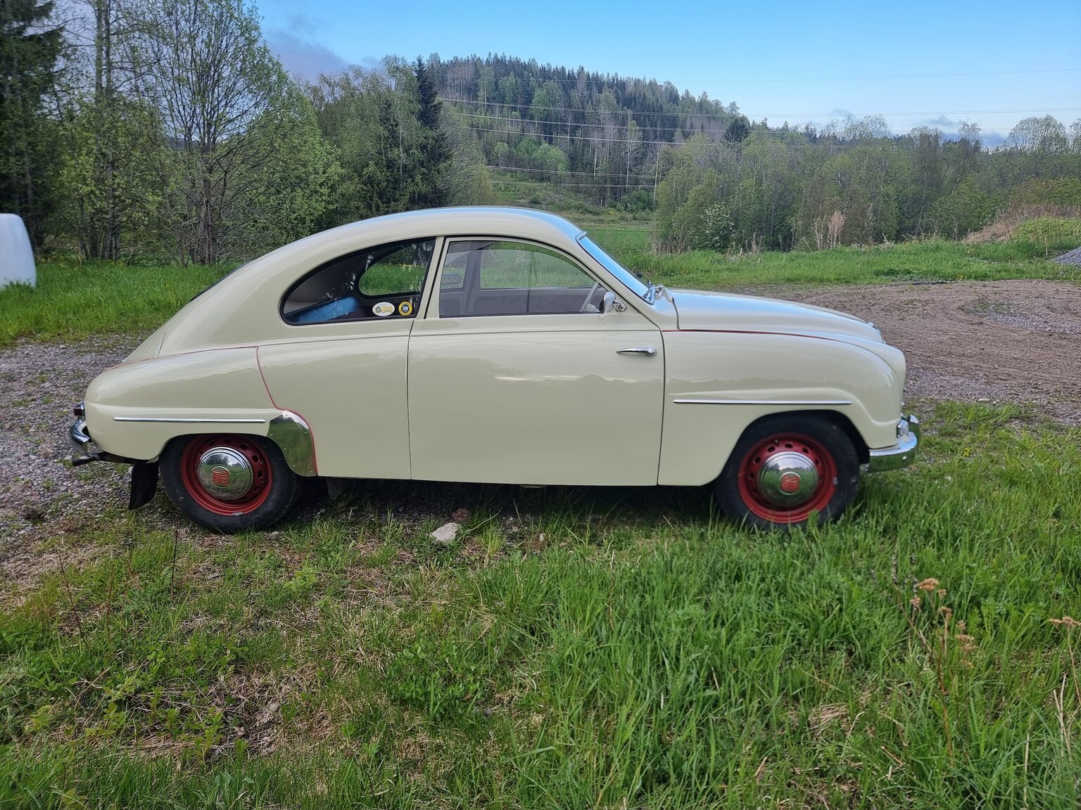 Aussenfoto 1959 SAAB 93B Deluxe