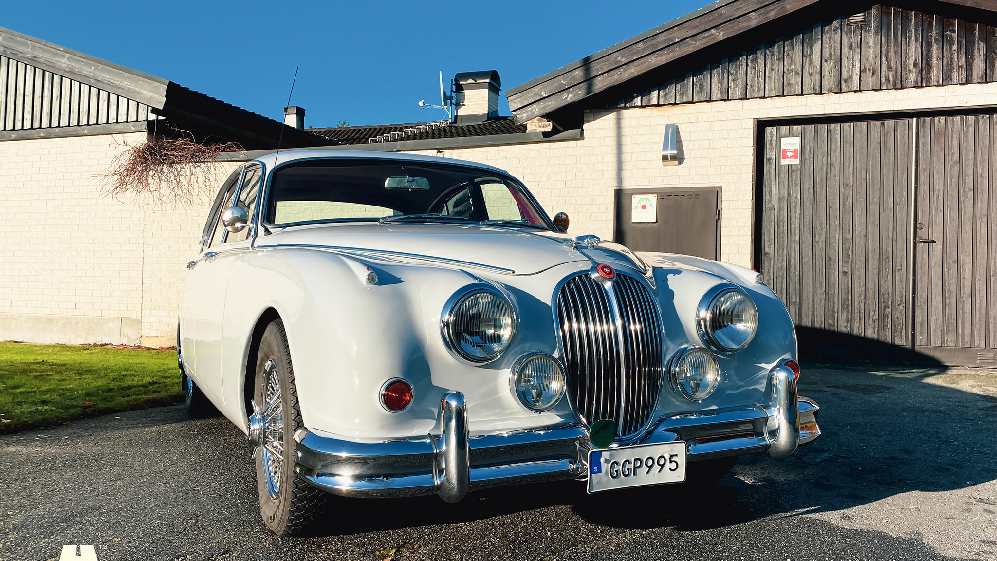 Exteriörbild på 1961 Jaguar Mark 2