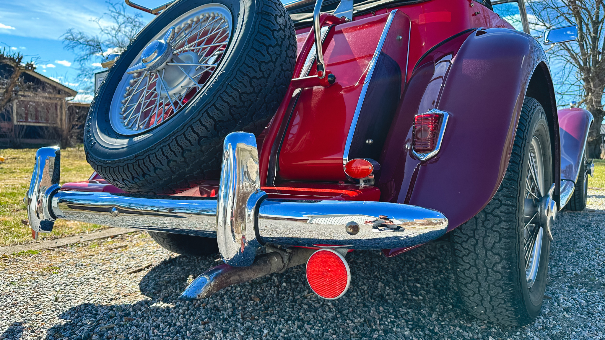 Aussenfoto 1951 MG TD MIDGET