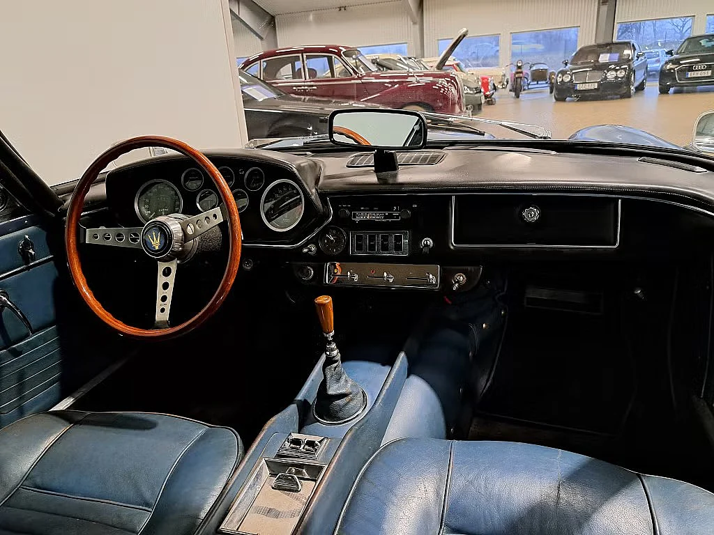 Interiörbild 1968 Maserati Mistral 4.0 Coupé by Frua (1)
