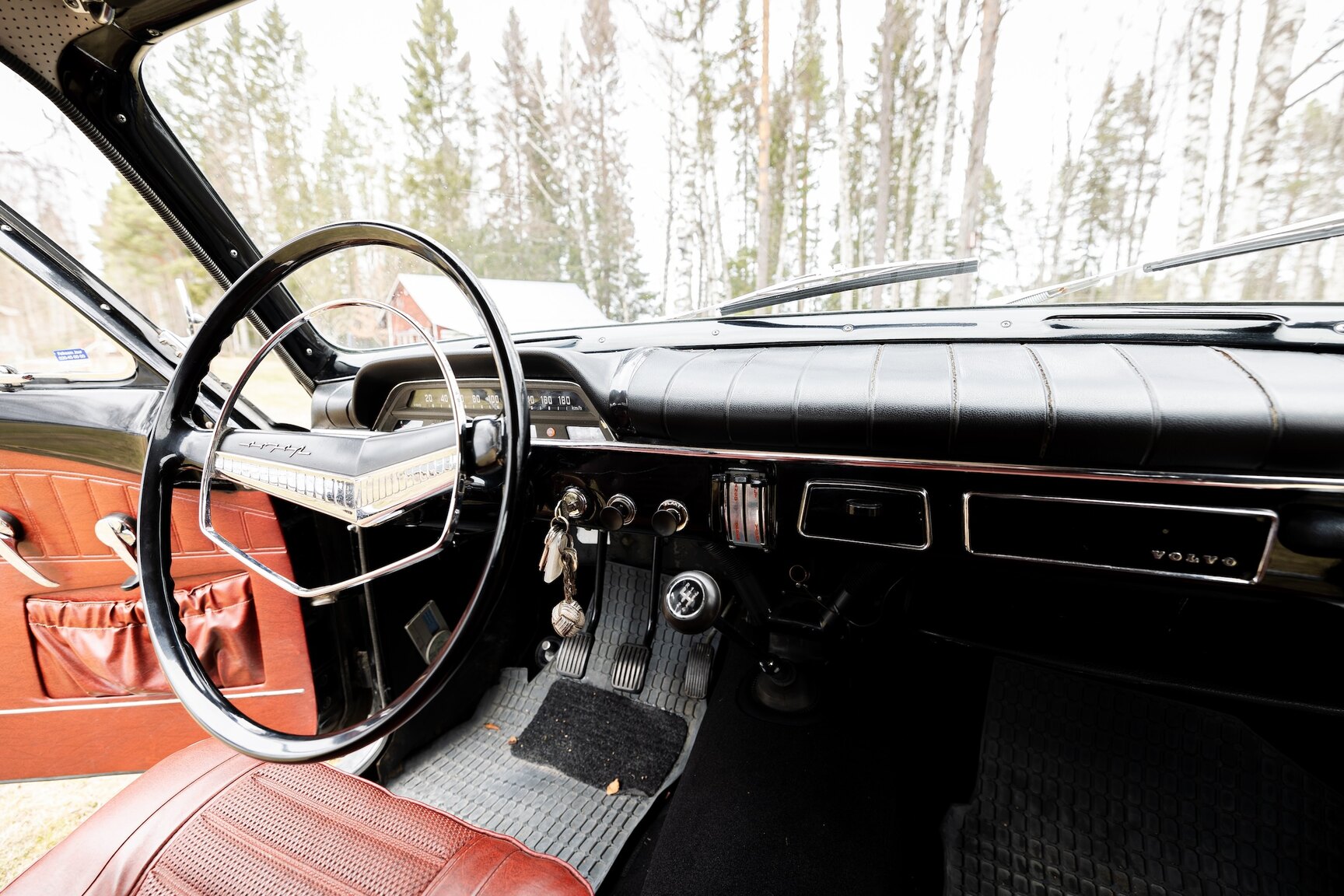 Interiörbild 1966 Volvo Amazon