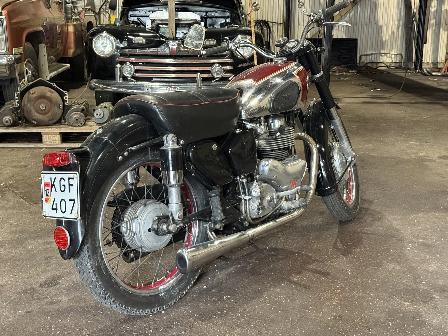 Aussenfoto 1955 Matchless G 9 (4)