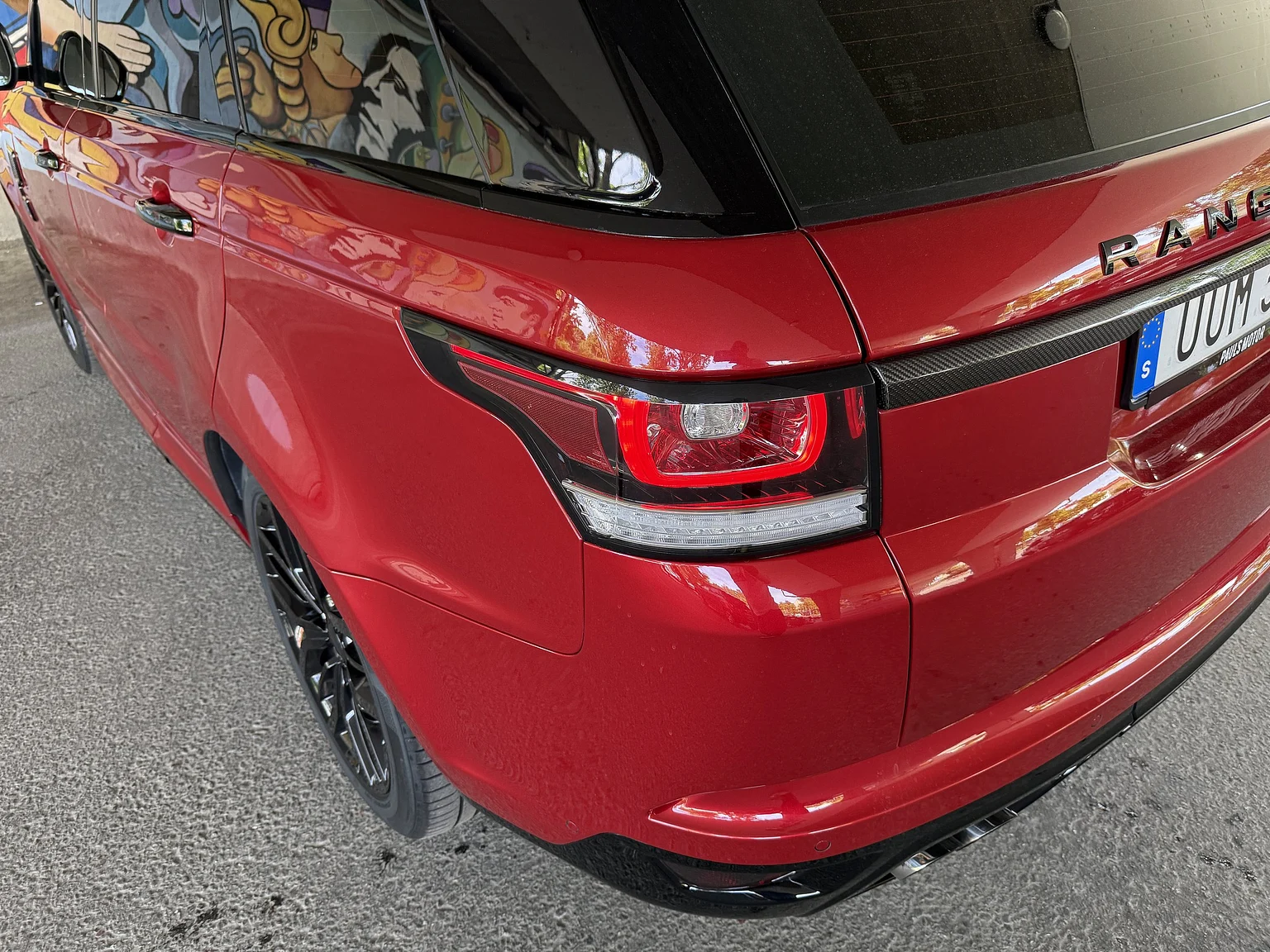 Aussenfoto 2017 Range Rover Sport SVR (33)