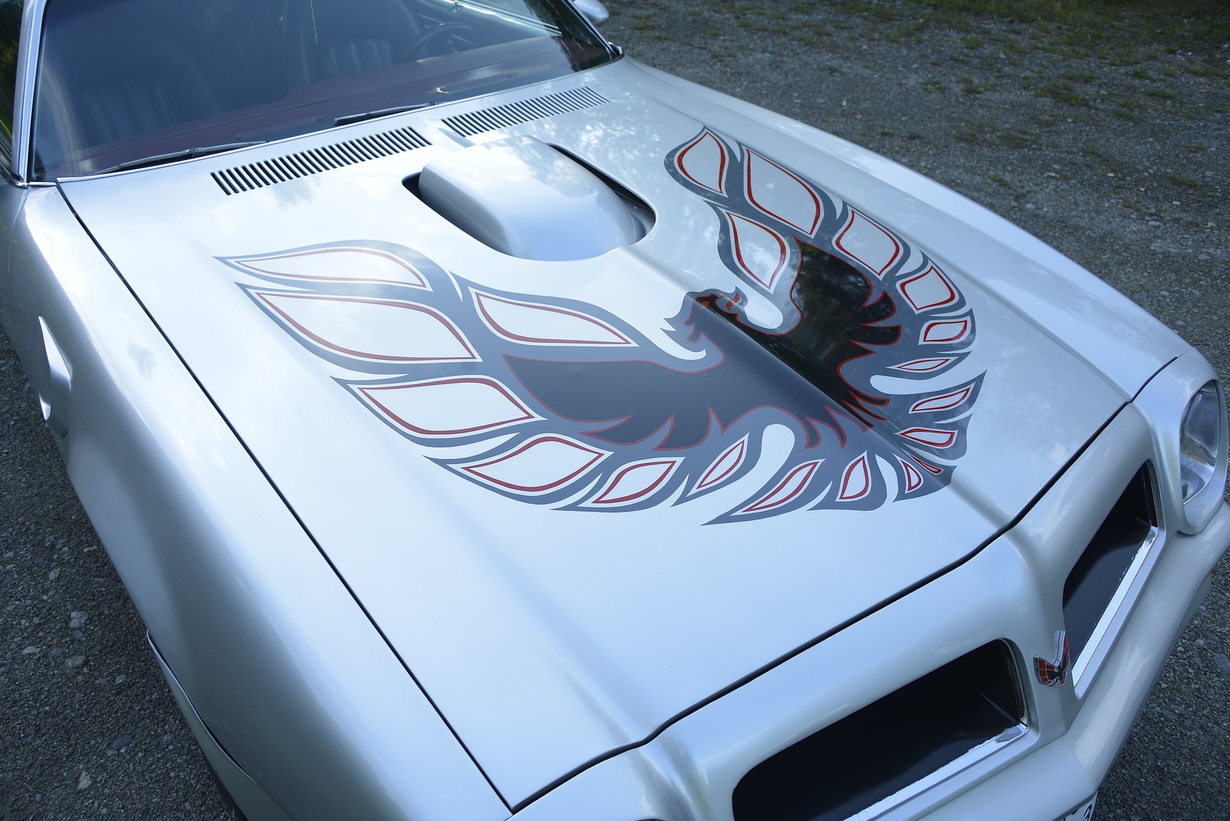 Exteriörbild på 1976 Pontiac Firebird Trans Am