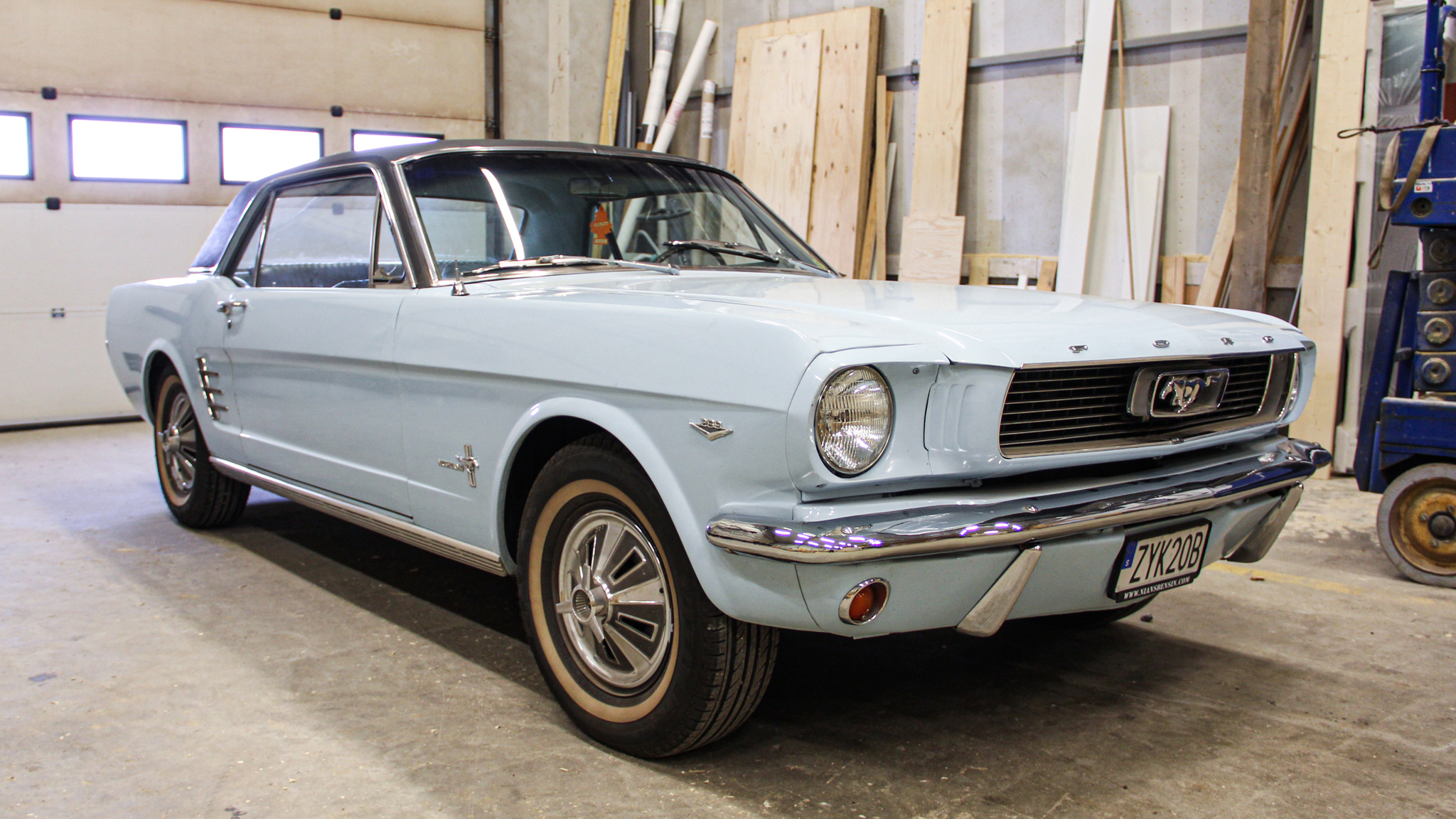 Dokumentation för 1966 Ford Mustang 289 Hardtop