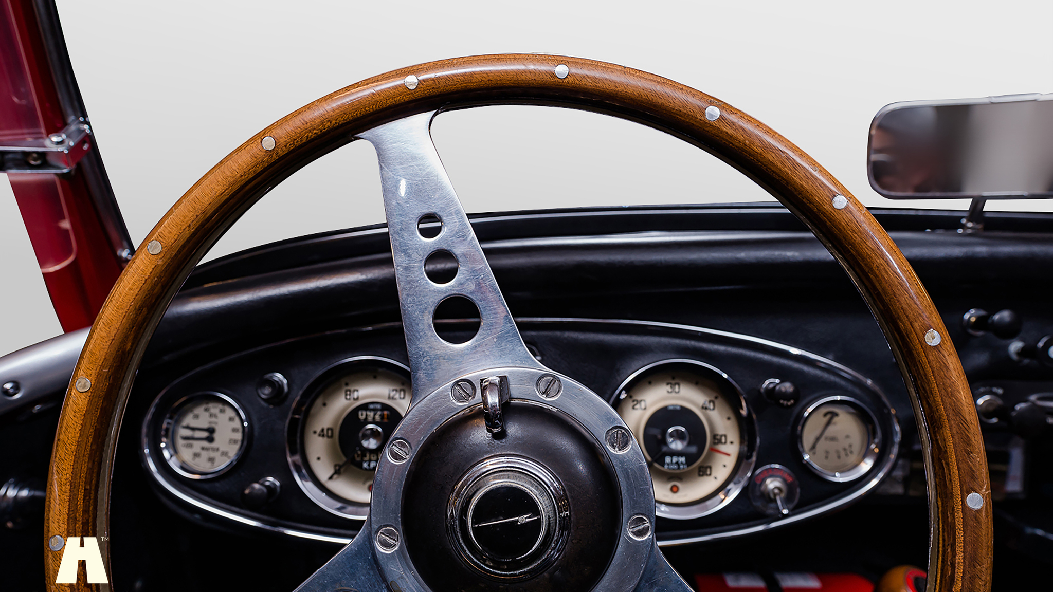 Innenraumfoto von 1960 Austin Healey 3000 MK1