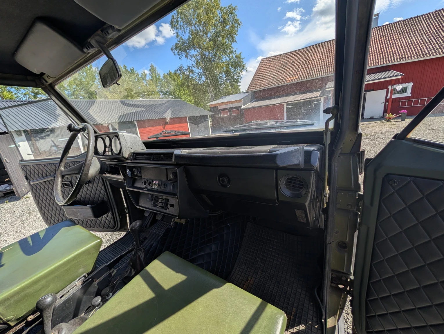 Interiörbild 1987 Mercedes-Benz 240 GD 461 (8)