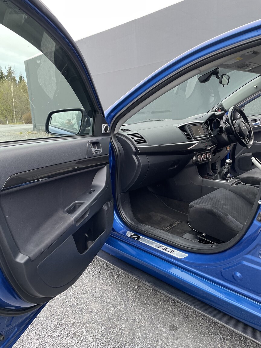 Interiörbild 2008 Mitsubishi Lancer EVO X